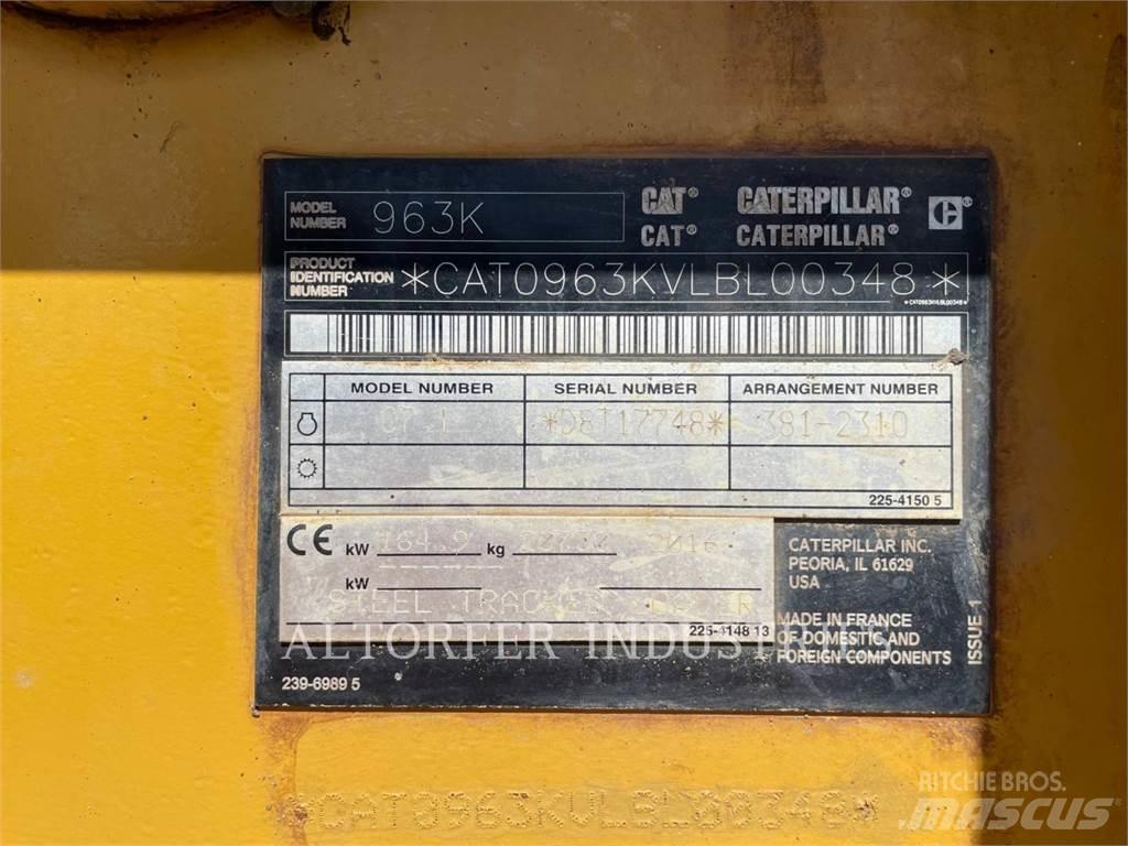 CAT 963K Верижен товарач