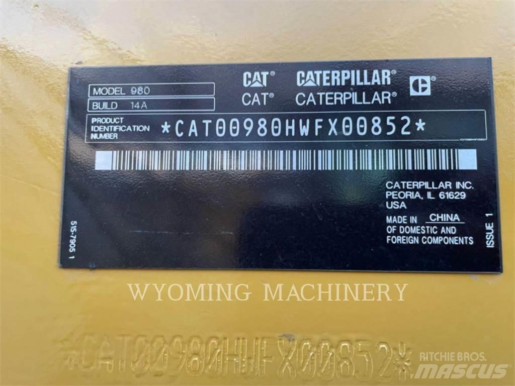 CAT 980 Колесни товарачи