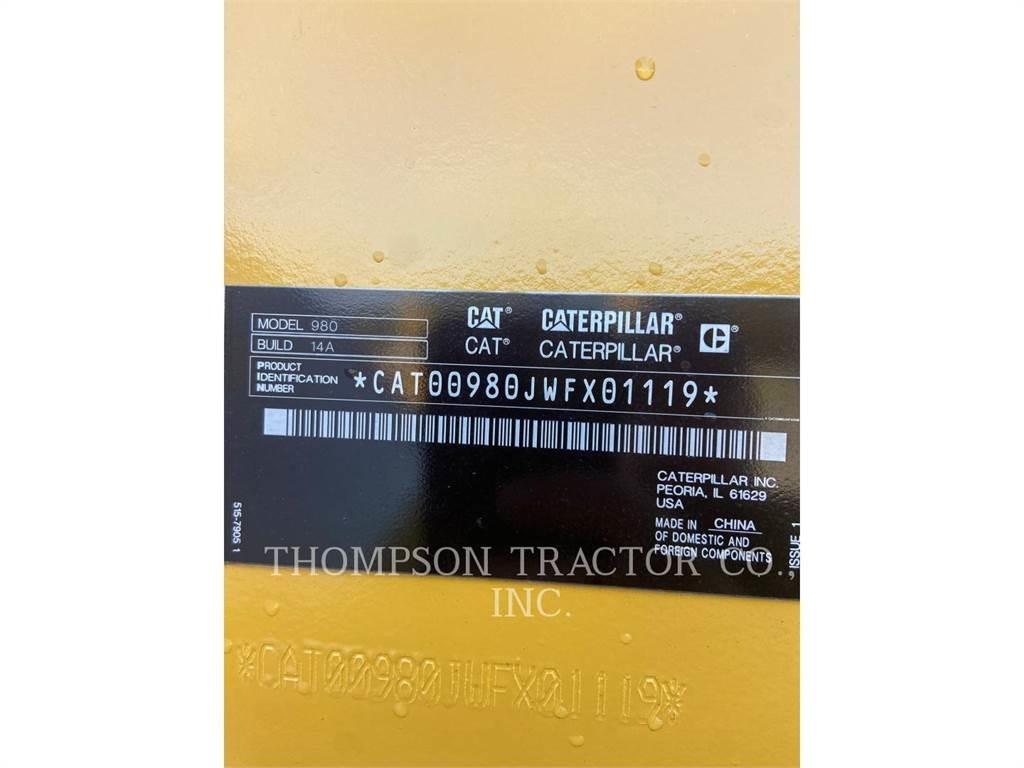 CAT 980 Колесни товарачи