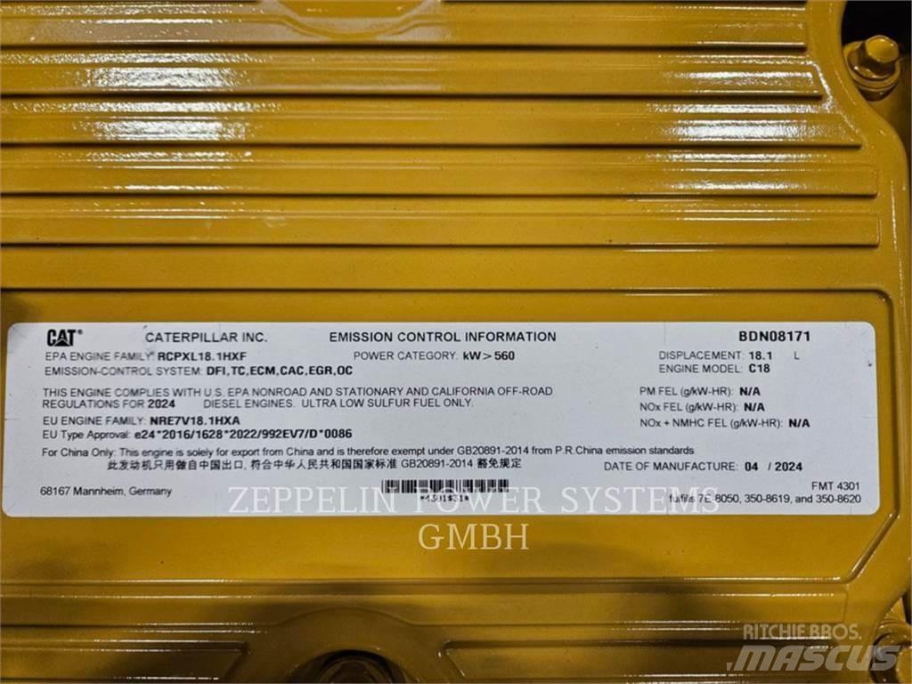 CAT C18 T4F Индустриални двигатели