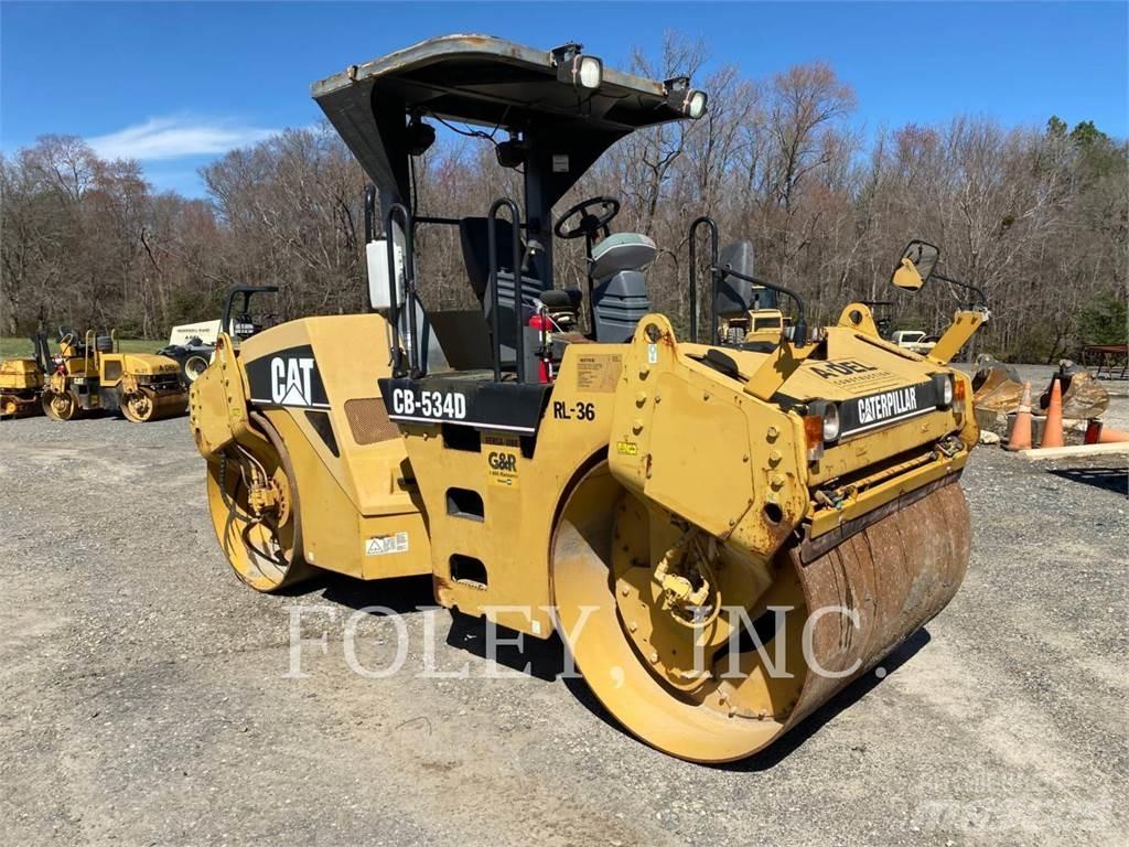 CAT CB-534D Двойни барабанни ролки
