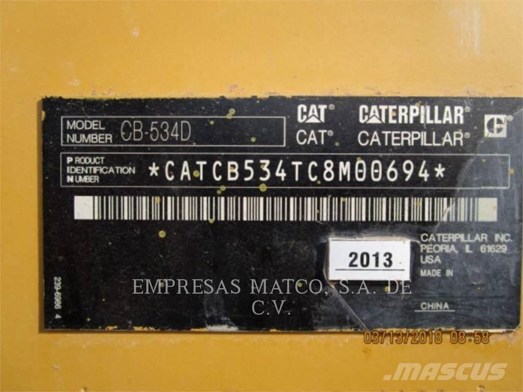 CAT CB-534D Двойни барабанни ролки
