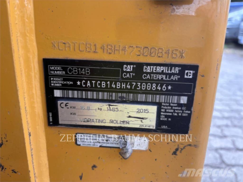 CAT CB14B Уплътнители за почва
