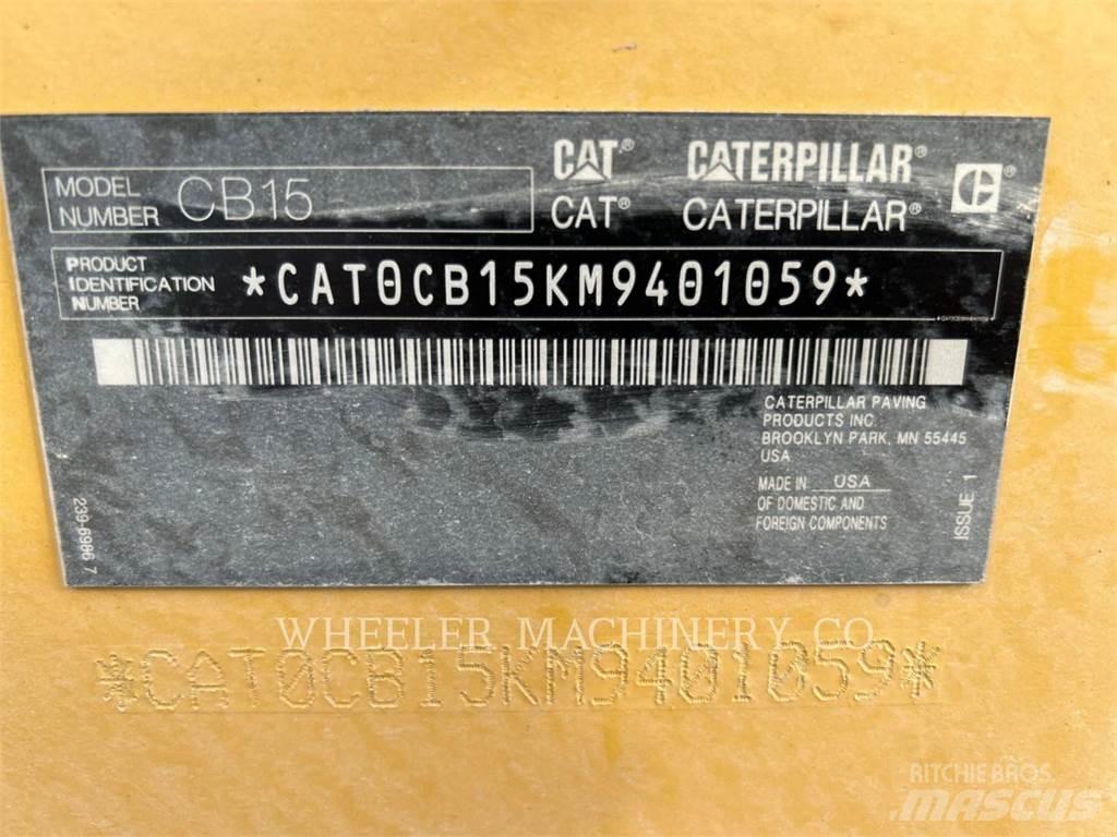 CAT CB15 CW VV Двойни барабанни ролки
