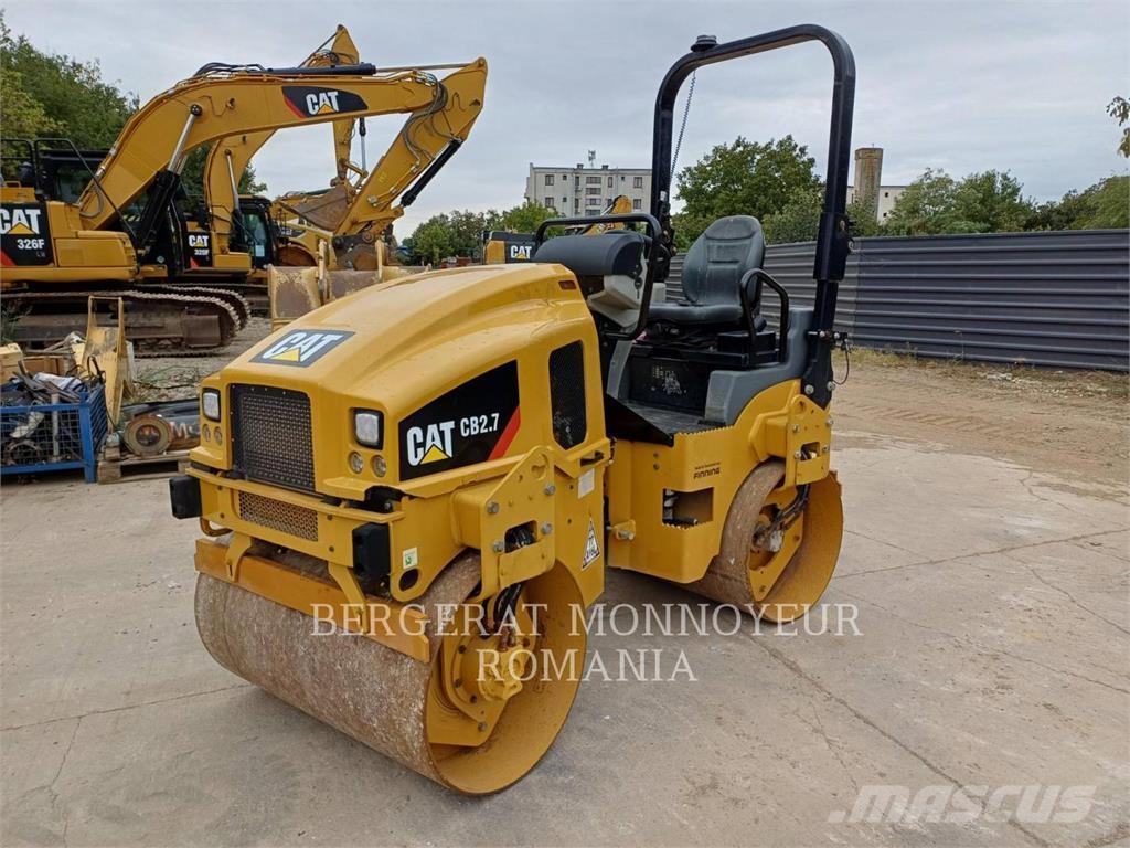 CAT CB2.7LRC Двойни барабанни ролки

