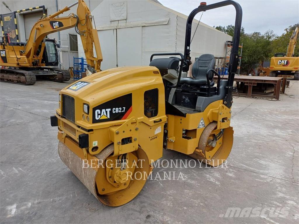 CAT CB2.7LRC Двойни барабанни ролки

