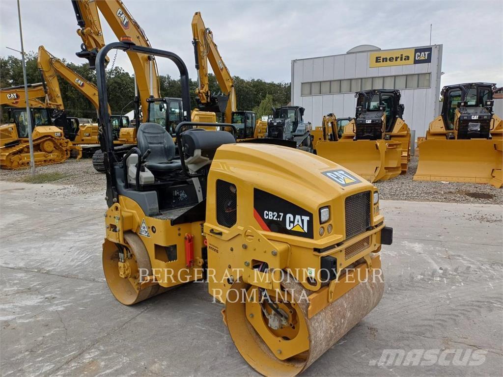 CAT CB2.7LRC Двойни барабанни ролки
