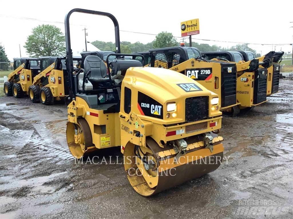 CAT CB24B Двойни барабанни ролки
