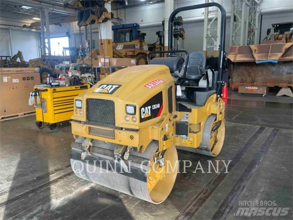 CAT CB24B Двойни барабанни ролки
