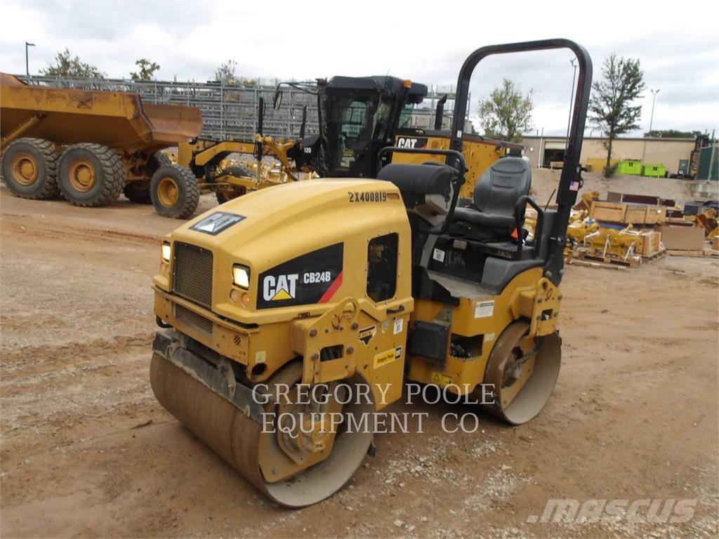 CAT CB24B Двойни барабанни ролки
