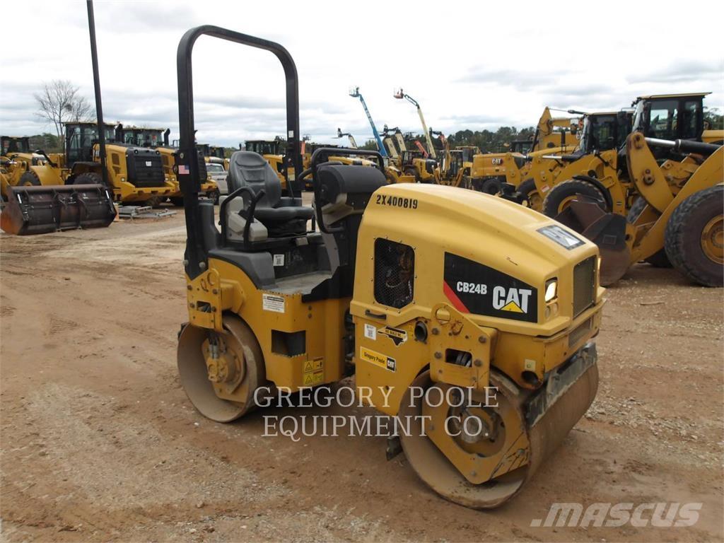 CAT CB24B Двойни барабанни ролки
