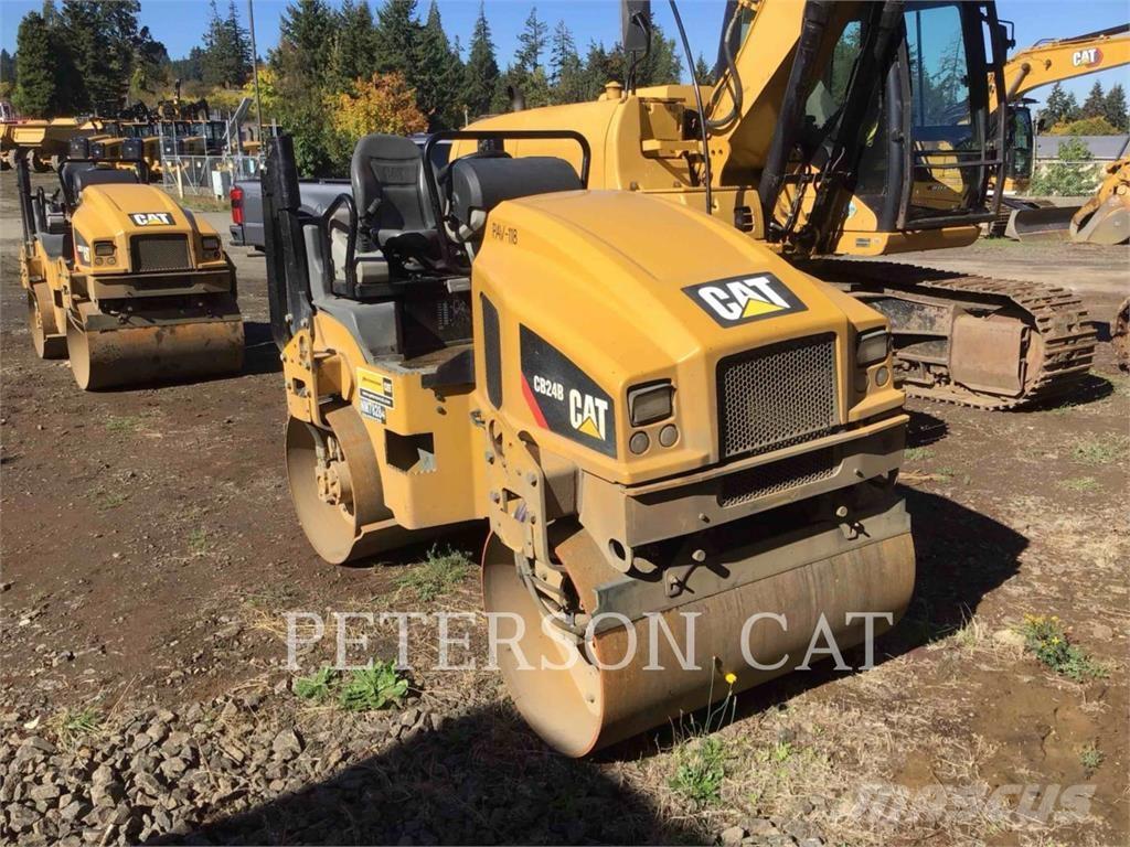 CAT CB24B Двойни барабанни ролки
