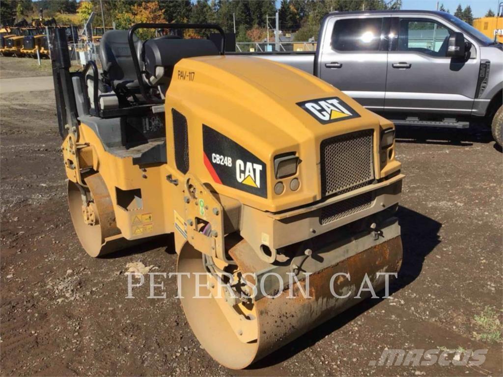 CAT CB24B Двойни барабанни ролки

