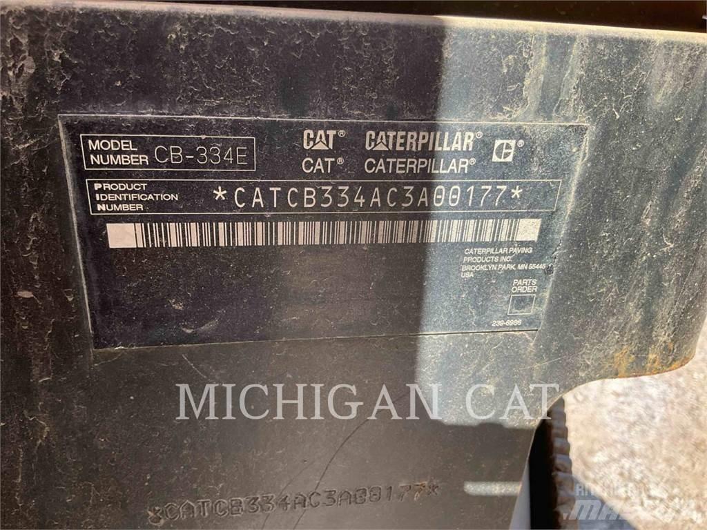 CAT CB334E Еднобарабанни ролки
