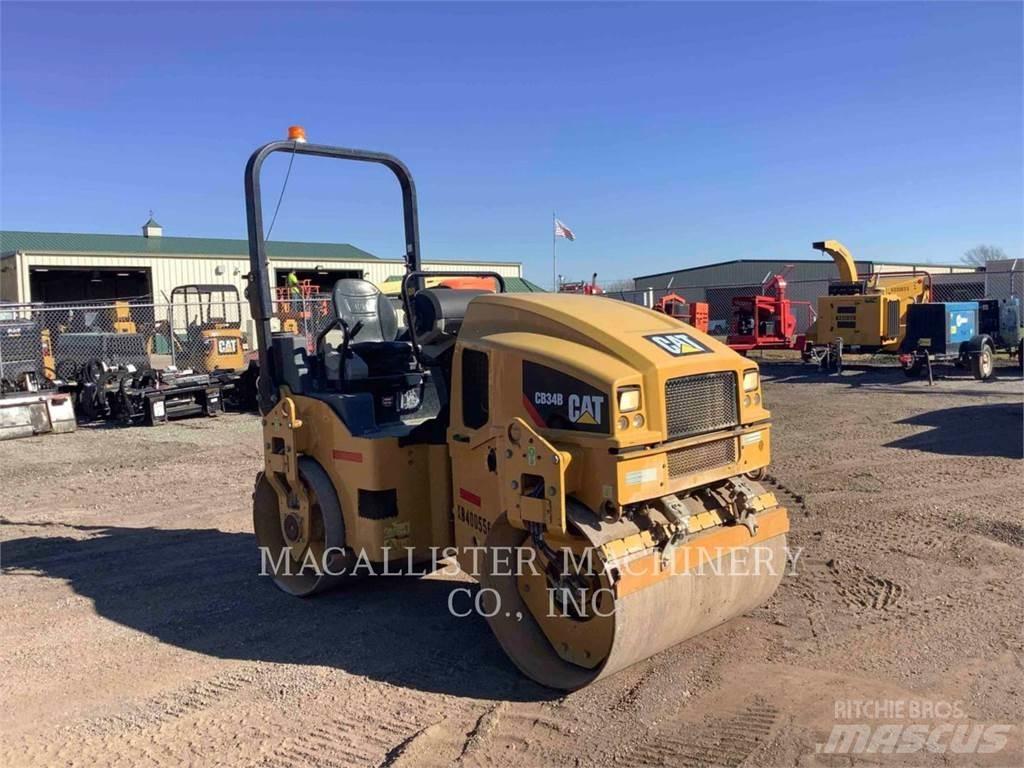 CAT CB34B Двойни барабанни ролки
