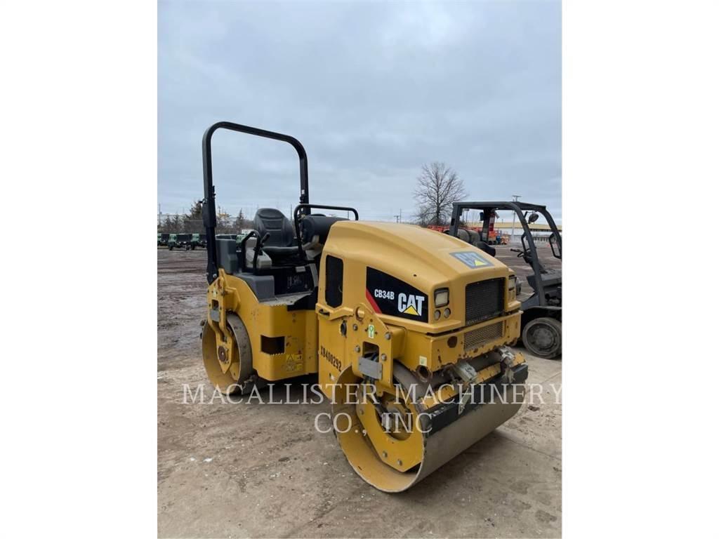 CAT CB34B Двойни барабанни ролки
