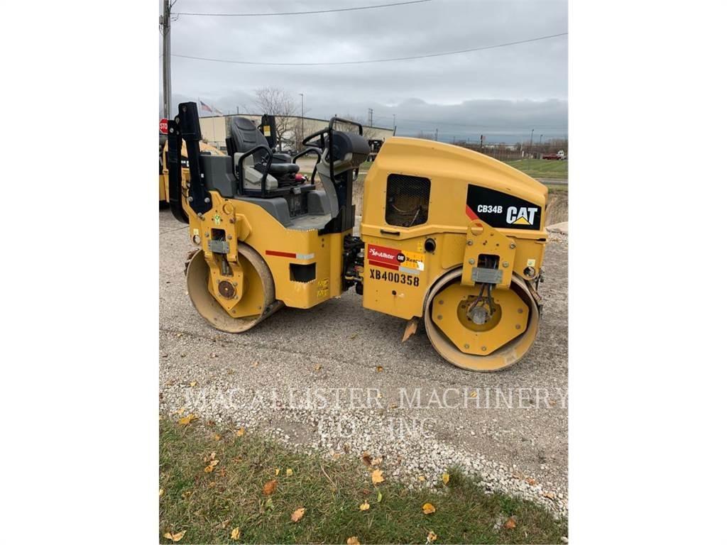 CAT CB34B Двойни барабанни ролки
