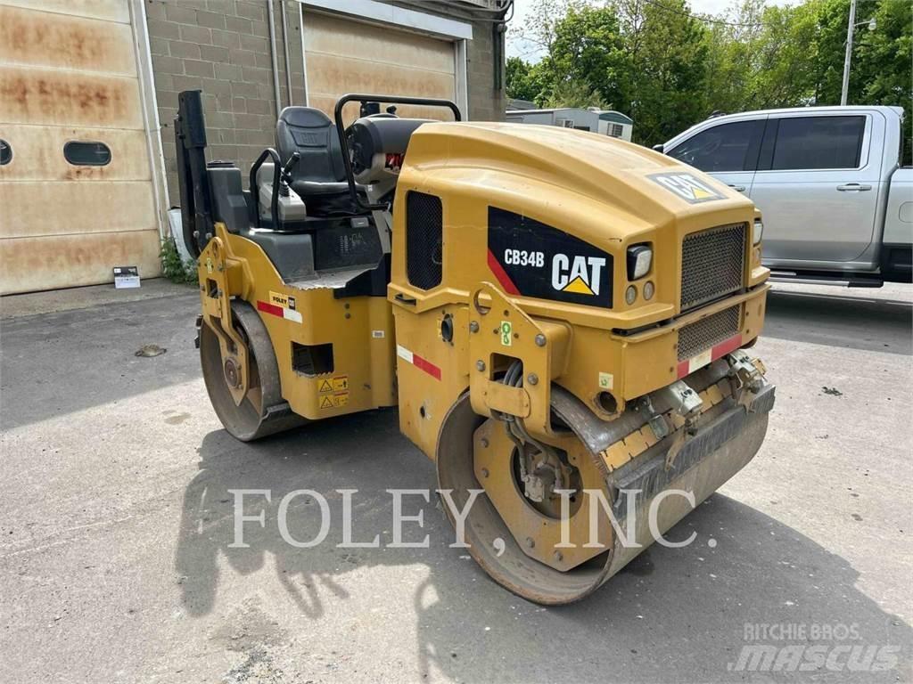 CAT CB34B Двойни барабанни ролки
