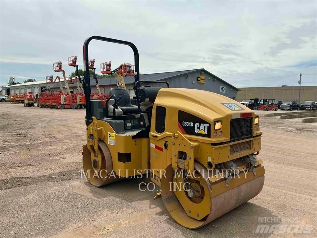 CAT CB34B Двойни барабанни ролки
