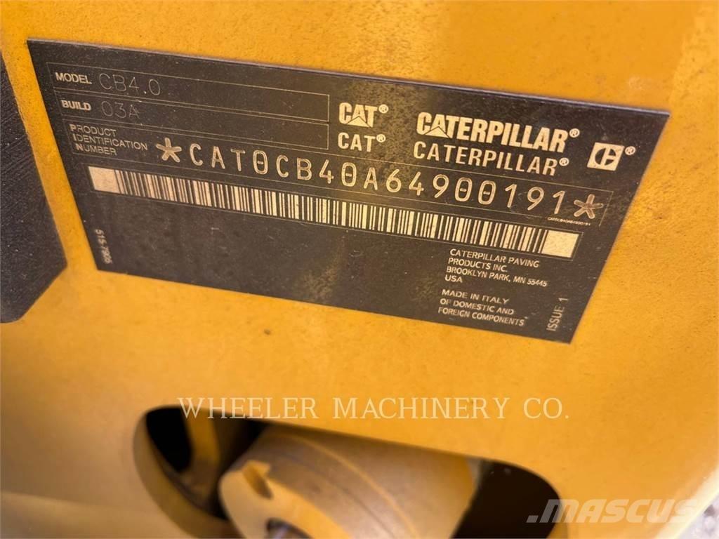 CAT CB4.0 Двойни барабанни ролки
