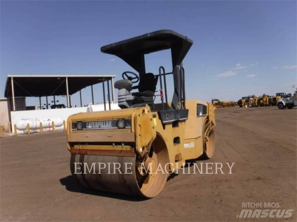 CAT CB434D Двойни барабанни ролки
