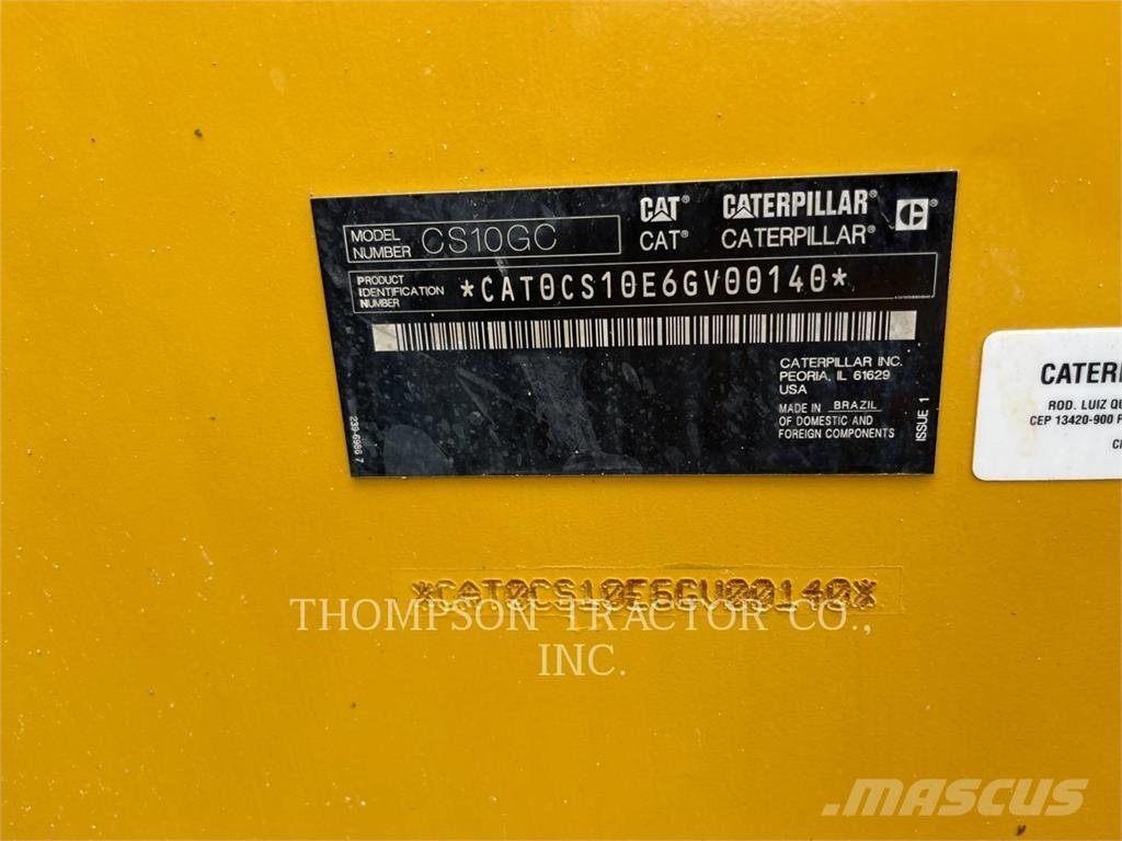 CAT CS10GC Еднобарабанни ролки
