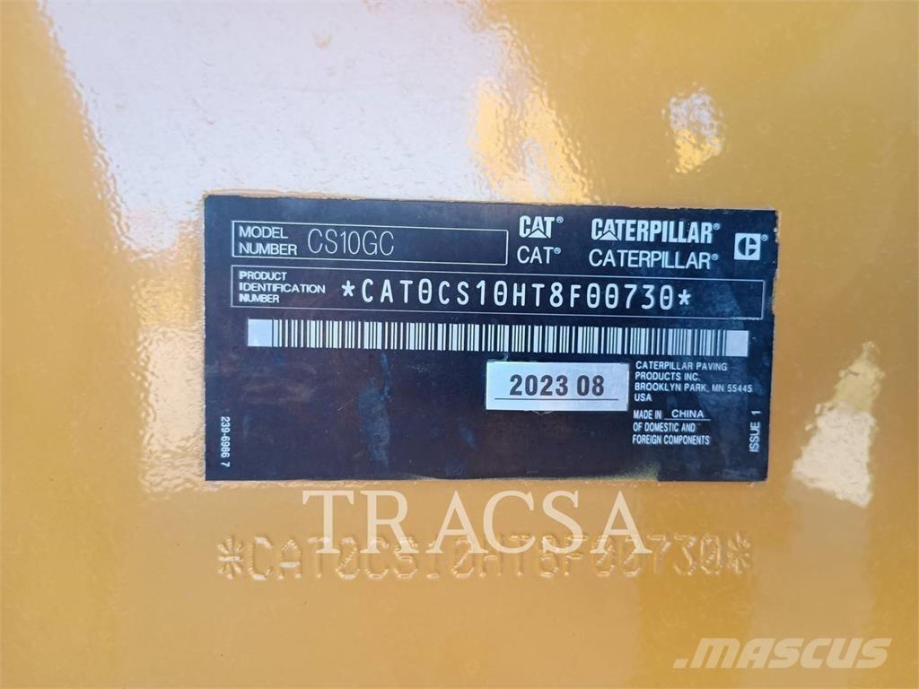 CAT CS10GC Еднобарабанни ролки
