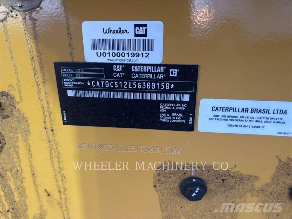 CAT CS12 Еднобарабанни ролки
