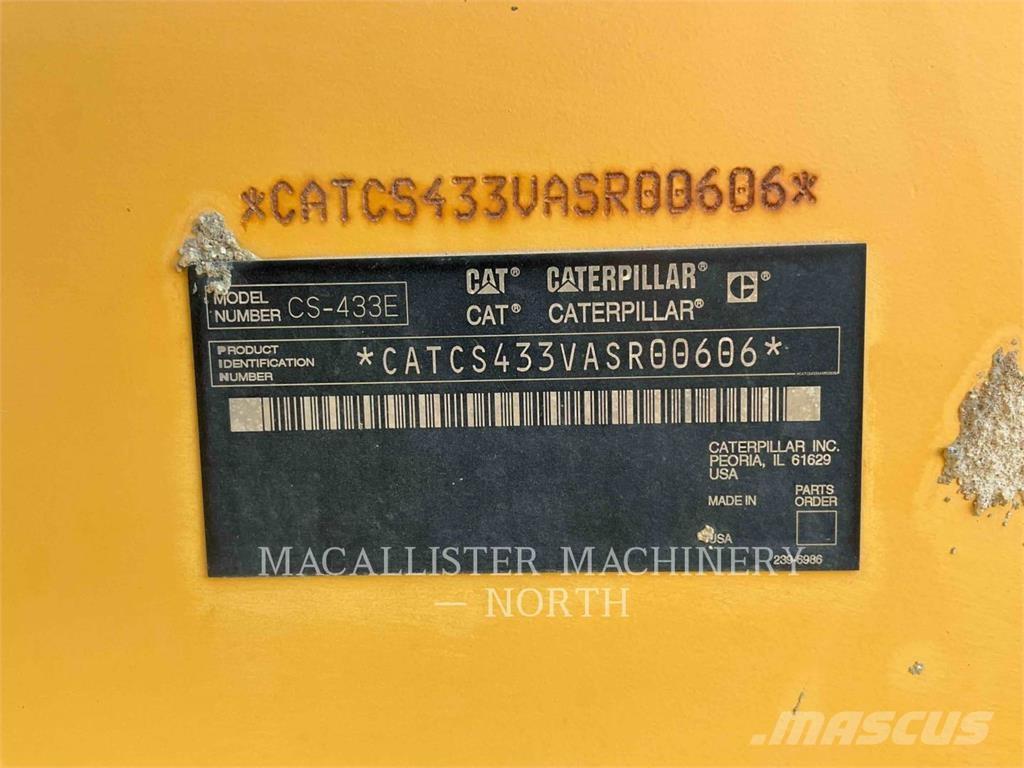 CAT CS433E Еднобарабанни ролки
