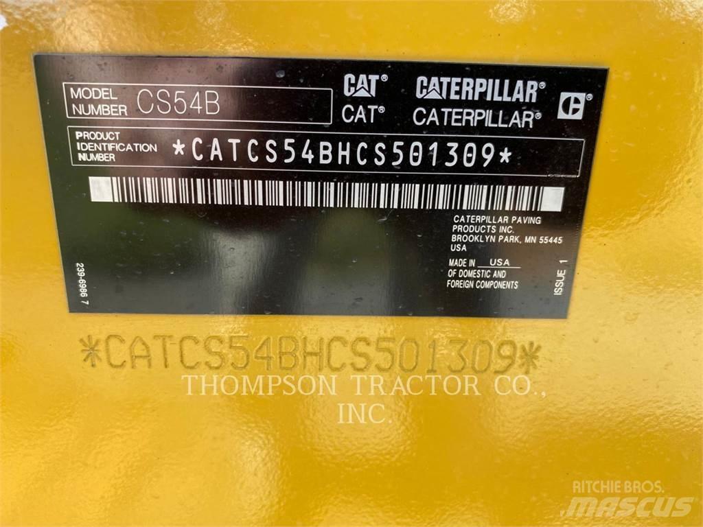 CAT CS54B Еднобарабанни ролки
