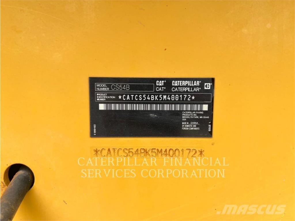 CAT CS54BLRC Еднобарабанни ролки
