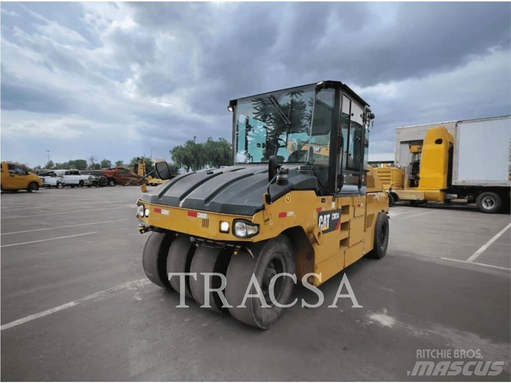 CAT CW 34 Пневматични гумени  ролки
