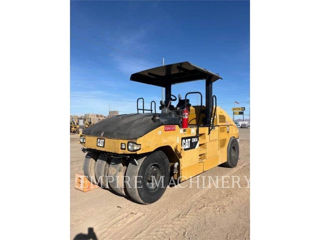 CAT CW34 Пневматични гумени  ролки
