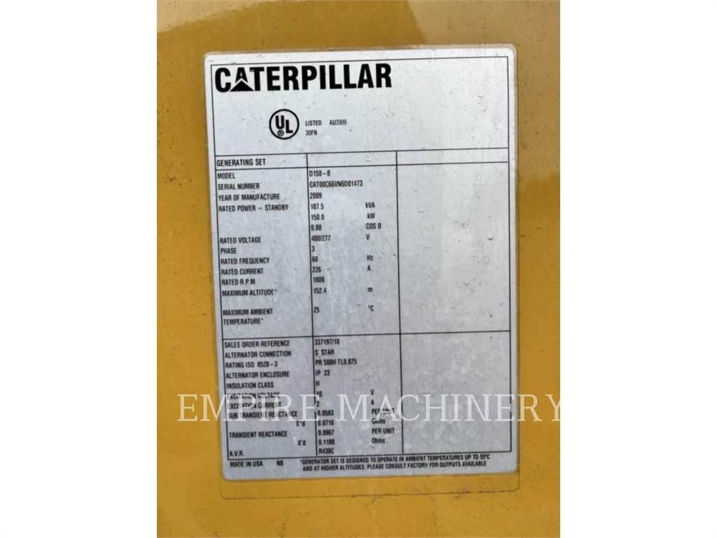 CAT D150 Дизелови генератори
