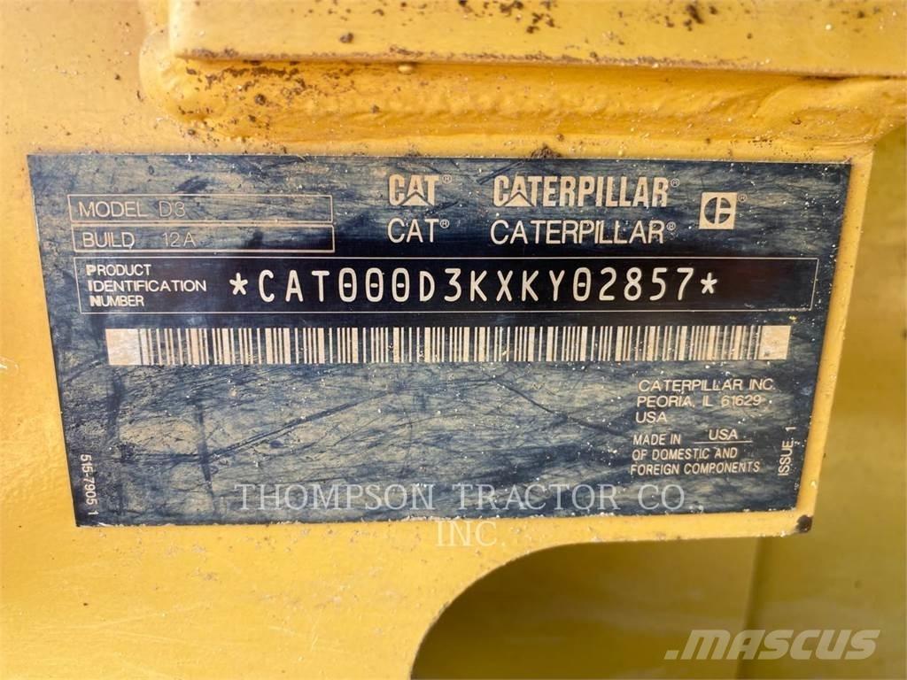 CAT D3LGP Верижни булдозери

