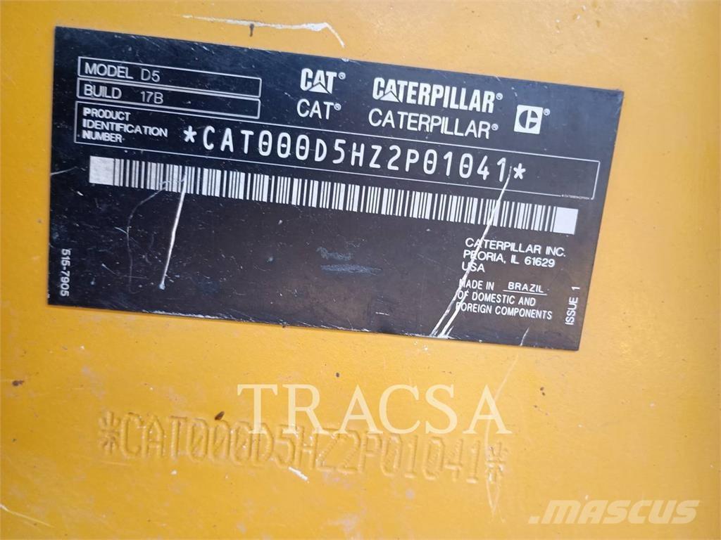 CAT D5 Верижни булдозери
