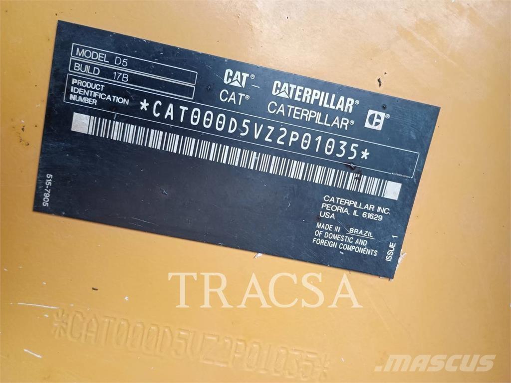 CAT D5 Верижни булдозери
