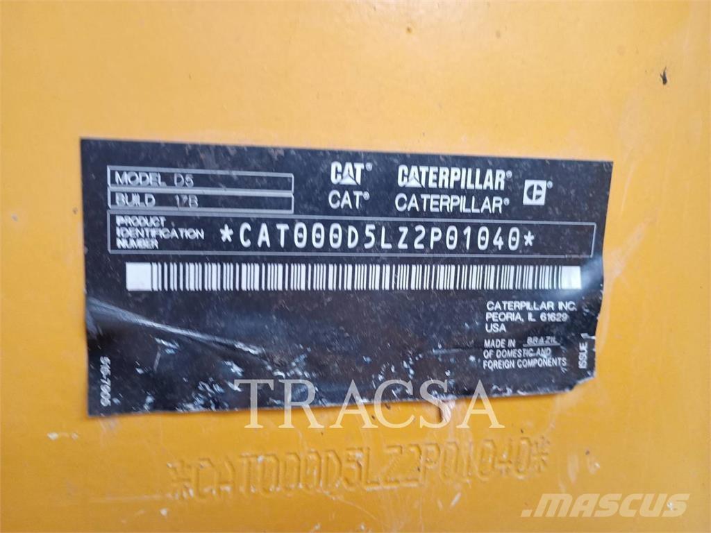 CAT D5 Верижни булдозери
