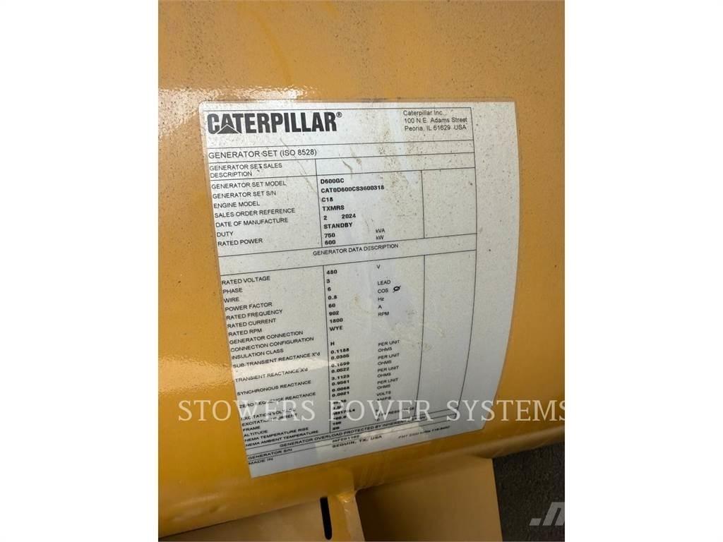 CAT D600GC Дизелови генератори
