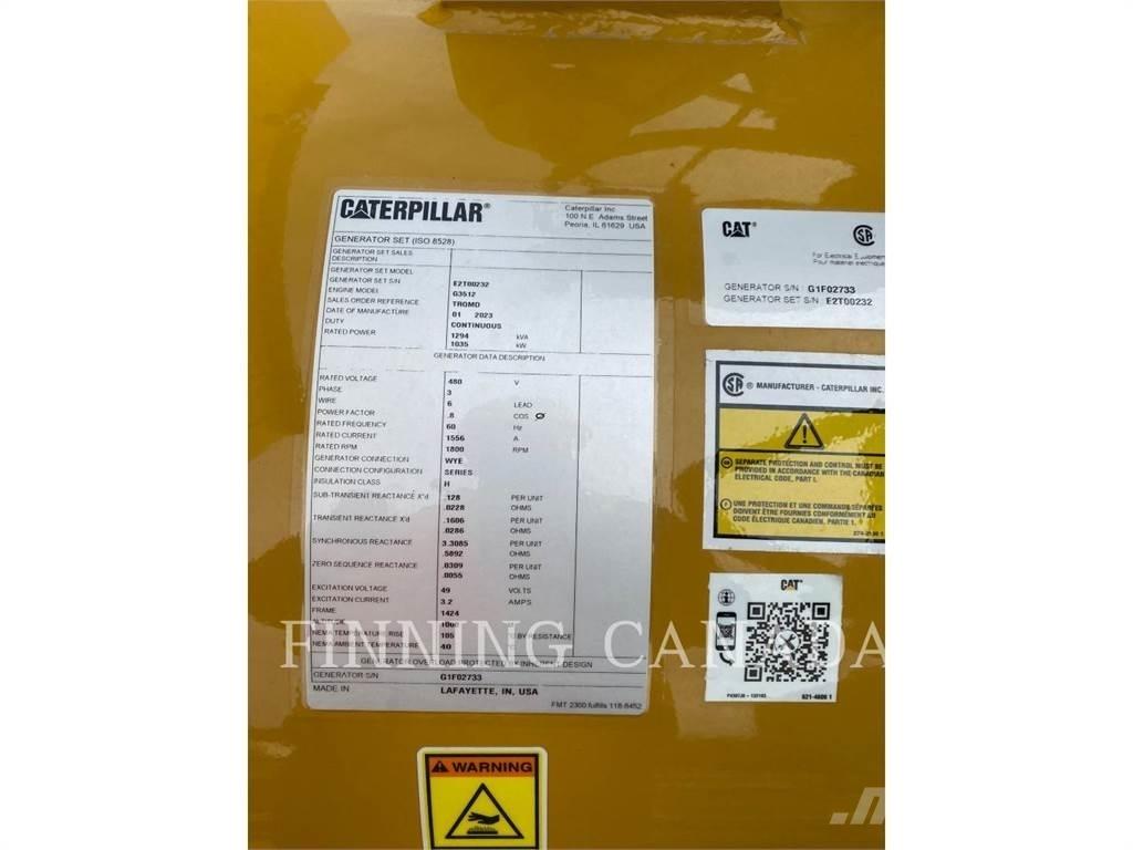 CAT G 3512 Дизелови генератори
