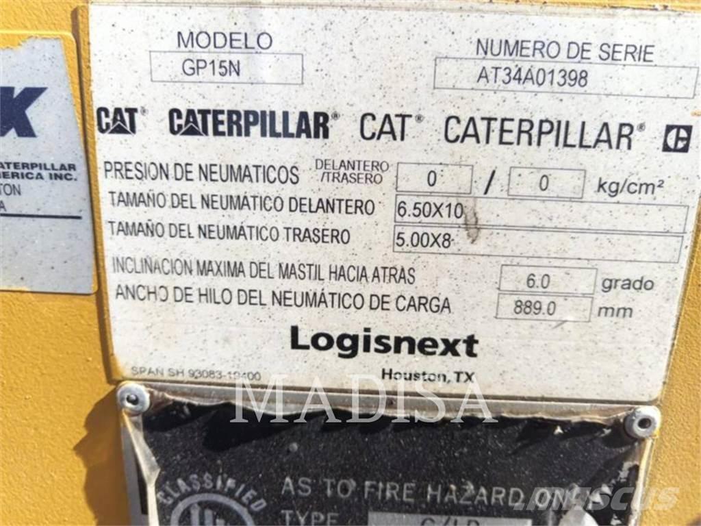 CAT GP15N5 Вилични кари-повдигачи - други