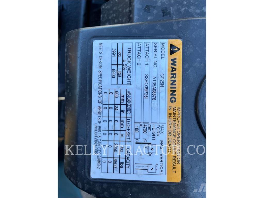 CAT GP25N Вилични кари-повдигачи - други