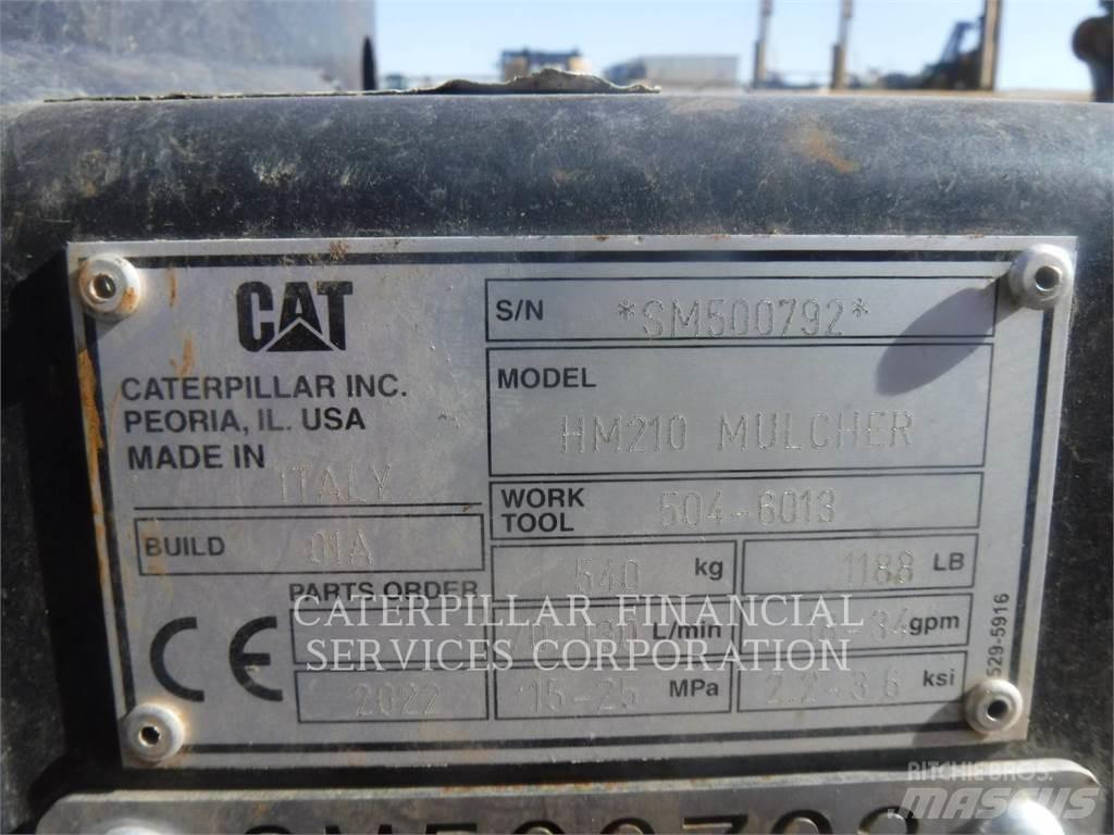 CAT HM210 Мулчер мотокултиватори
