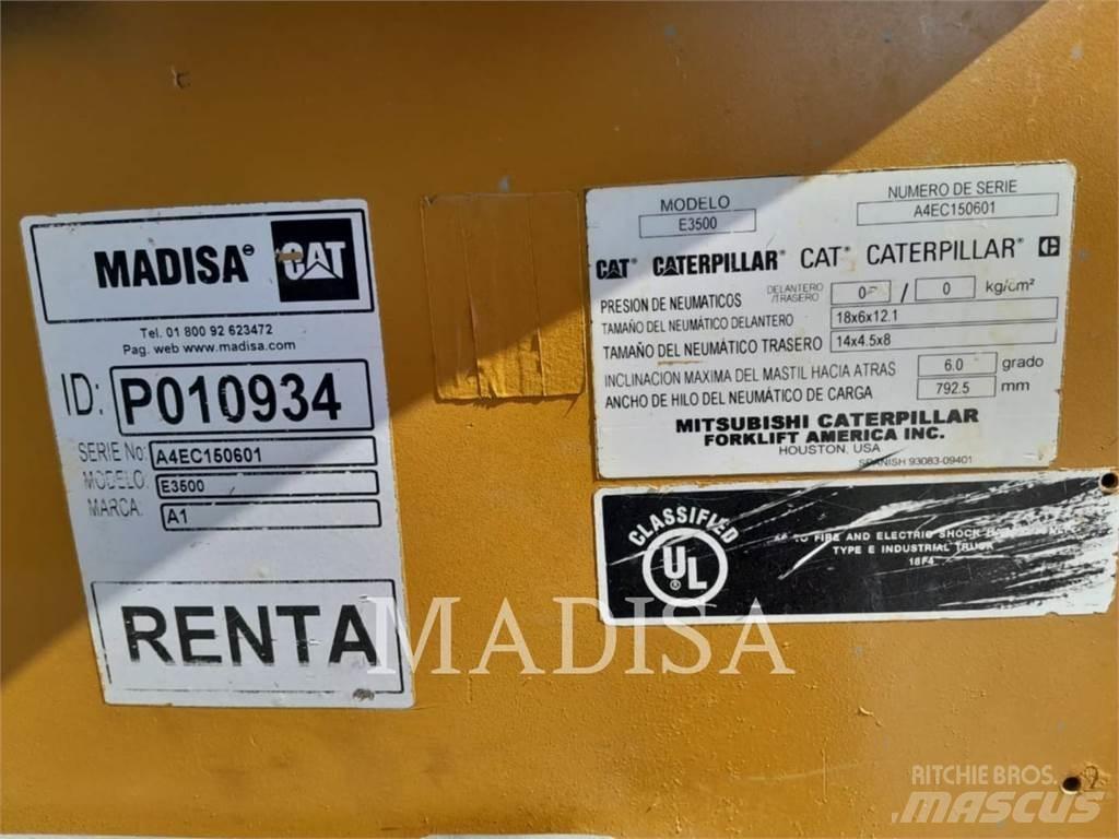CAT LIFT TRUCKS E3500 Вилични кари-повдигачи - други
