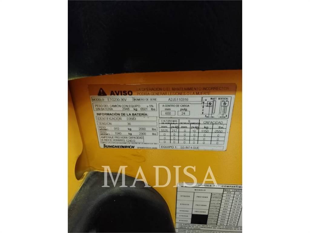 CAT LIFT TRUCKS ETG230 Вилични кари-повдигачи - други