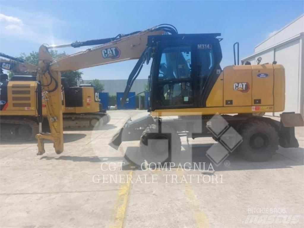 CAT M314 Колесни екскаватори