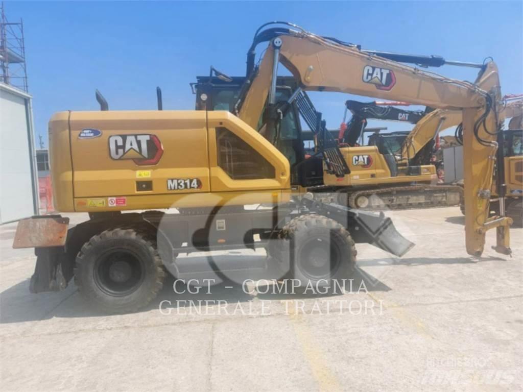 CAT M314 Колесни екскаватори
