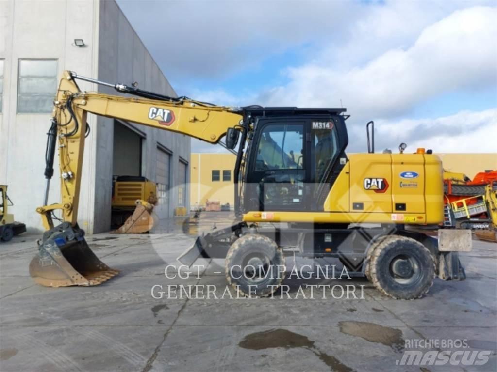 CAT M314 Колесни екскаватори
