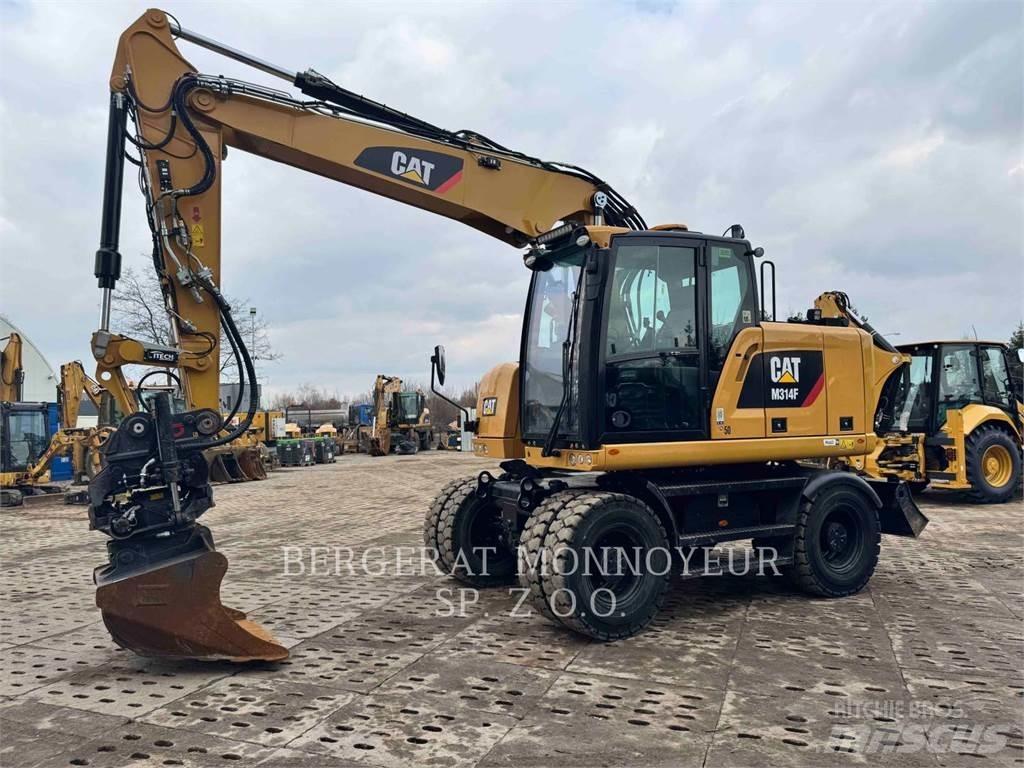CAT M314F Колесни екскаватори