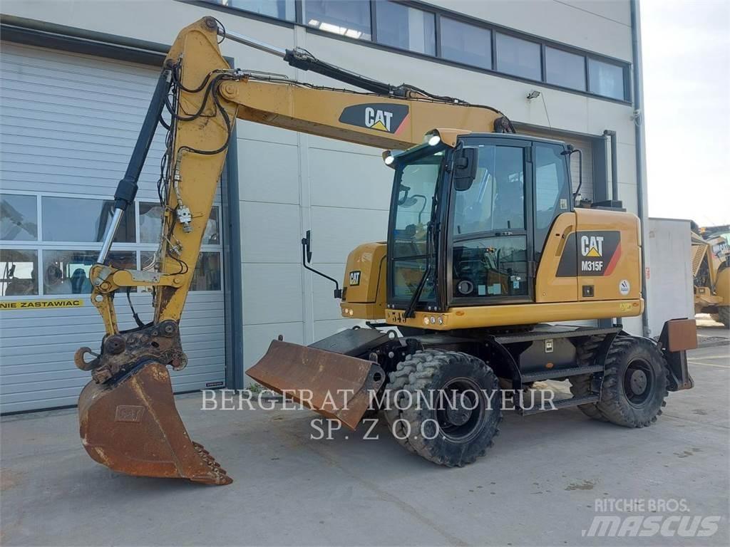 CAT M315F Колесни екскаватори